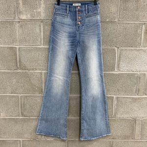 Madewell High Rise Flea Market Flare Jeans